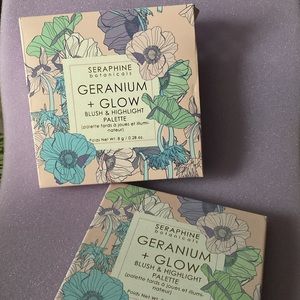 HOST PICK! SERAPHINE BOTANICALS Blush & Highlight Palette (Heliopink)